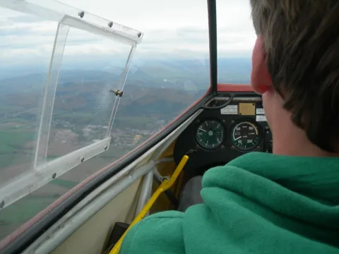 Hangfliegen am Ith